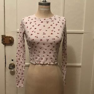 Long Sleeved Crop Top